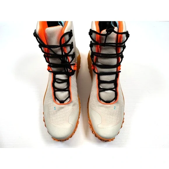 Under Armour HOVR Dawn 2.0 Boots Men's 13 NWOB Storm Waterproof Lace Up Orange